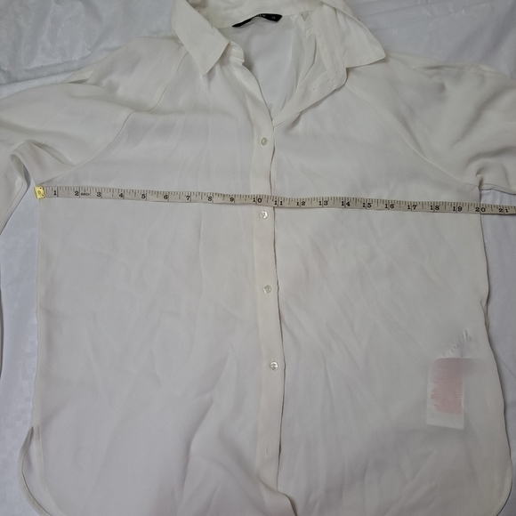 Only‎  white button down shirt - Picture 9 of 10